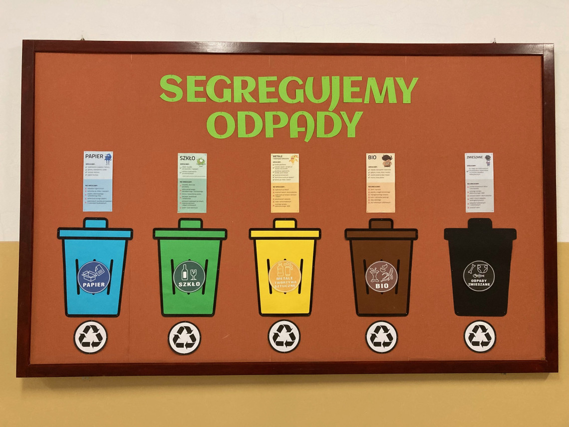 Szkolny system segregacji odpadów