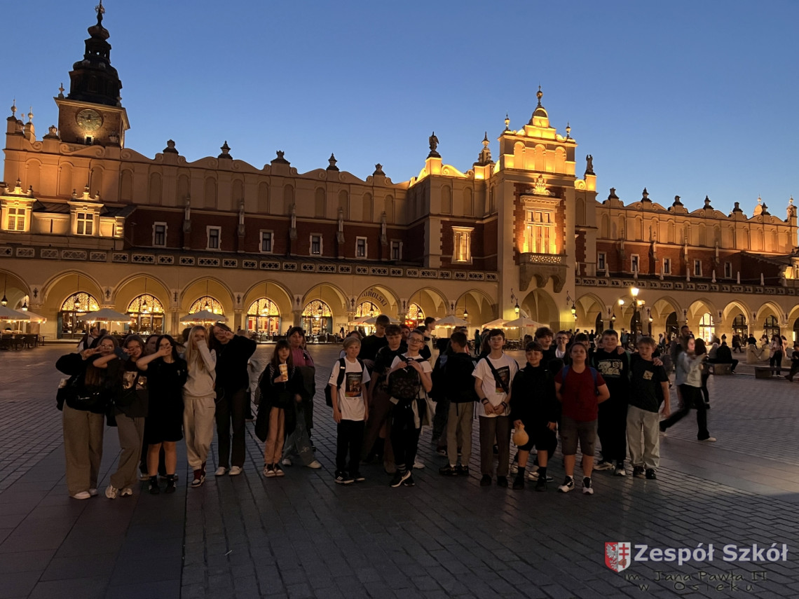 Wycieczka do Krakowa w ramach konkursu „Spotkanie ze sztuką”