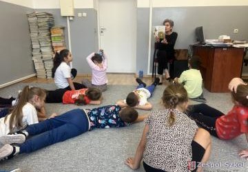 Sprawozdanie z lekcji bibliotecznej – klasa I