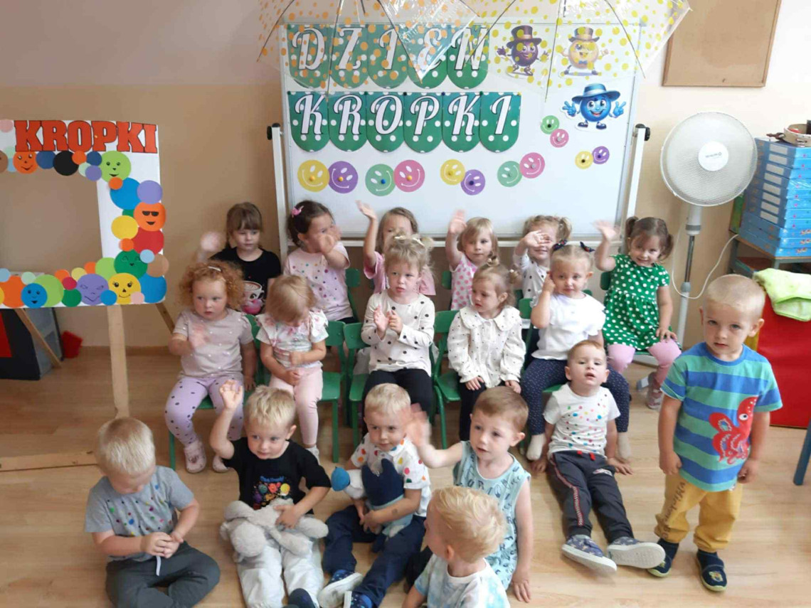 Dzień Kropki w przedszkolu