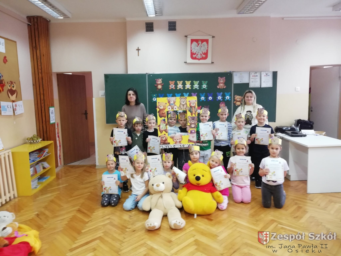 Dzień Pluszowego Misia w Publicznym Przedszkolu w Osieku