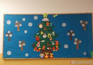 Przygotowania do Świąt Bożego Narodzenia na świetlicy szkolnej.