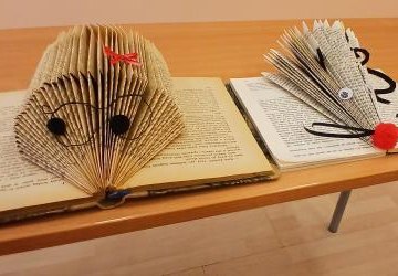Book folding czyli nowe życie starych książek – warsztaty