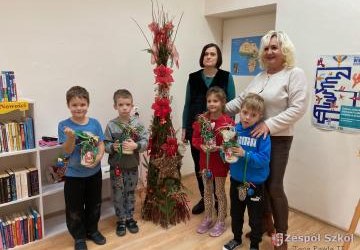 Przedświąteczne warsztaty w Miejsko-Gminnej Bibliotece Publicznej w Osieku