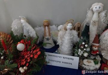 Świetlicowy Konkurs Plastyczny pt. „Świąteczny Aniołek”