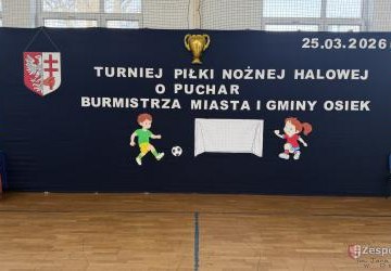 Turniej piłki nożnej halowej o Puchar Burmistrza Miasta i Gminy Osiek