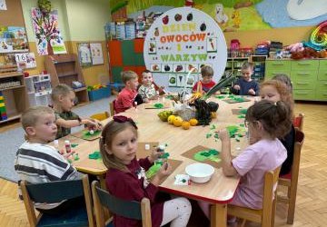 Dzień Owoców i Warzyw w naszym przedszkolu!