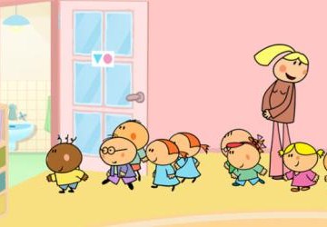 Przedszkolaki wysłuchały bajki w języku angielskim