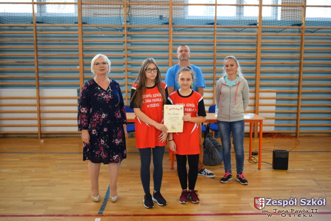 Mistrzostwa Powiatu w badmintonie drużynowym w kategorii dziewcząt i chłopców szkół podstawowych i gimnazjalnych