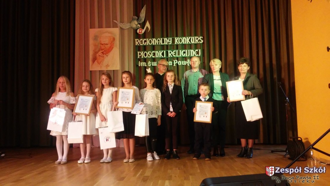 XII Regionalnym Konkursie Piosenki Religijnej im. św. Jana Pawła II w Bogorii