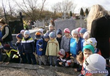 Wyjście na cmentarz