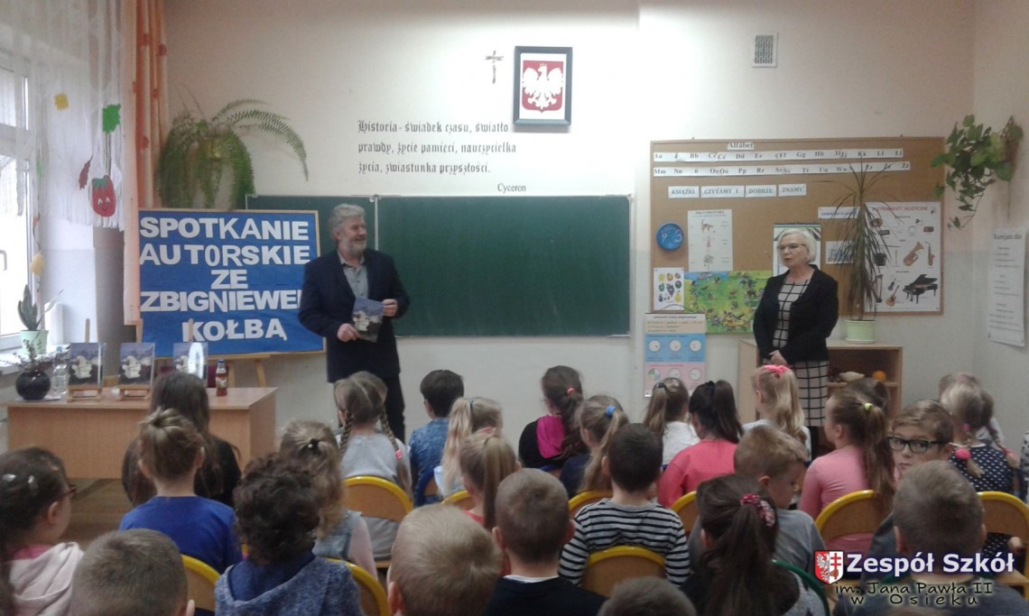 Spotkanie autorskie ze Zbigniewem Kołbą