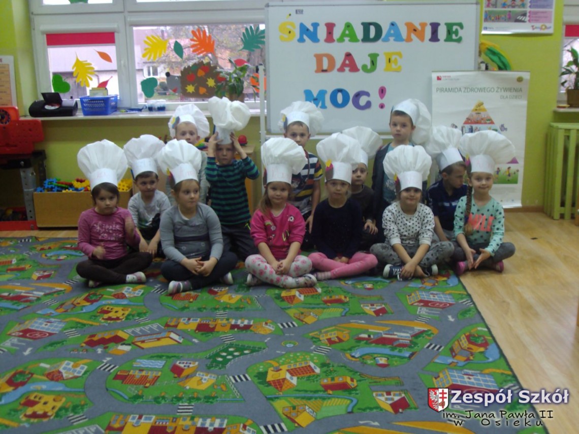 Śniadanie daje moc w przedszkolu