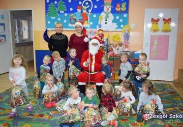 Święty Mikołaj w przedszkolu