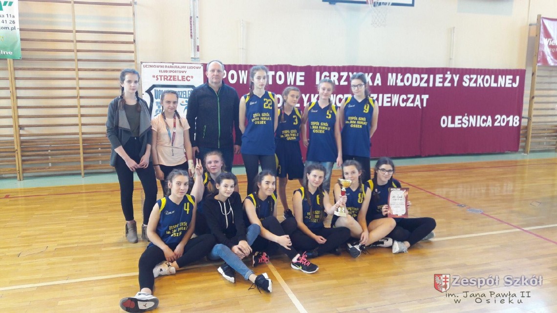 Sukces Naszych koszykarek!!!