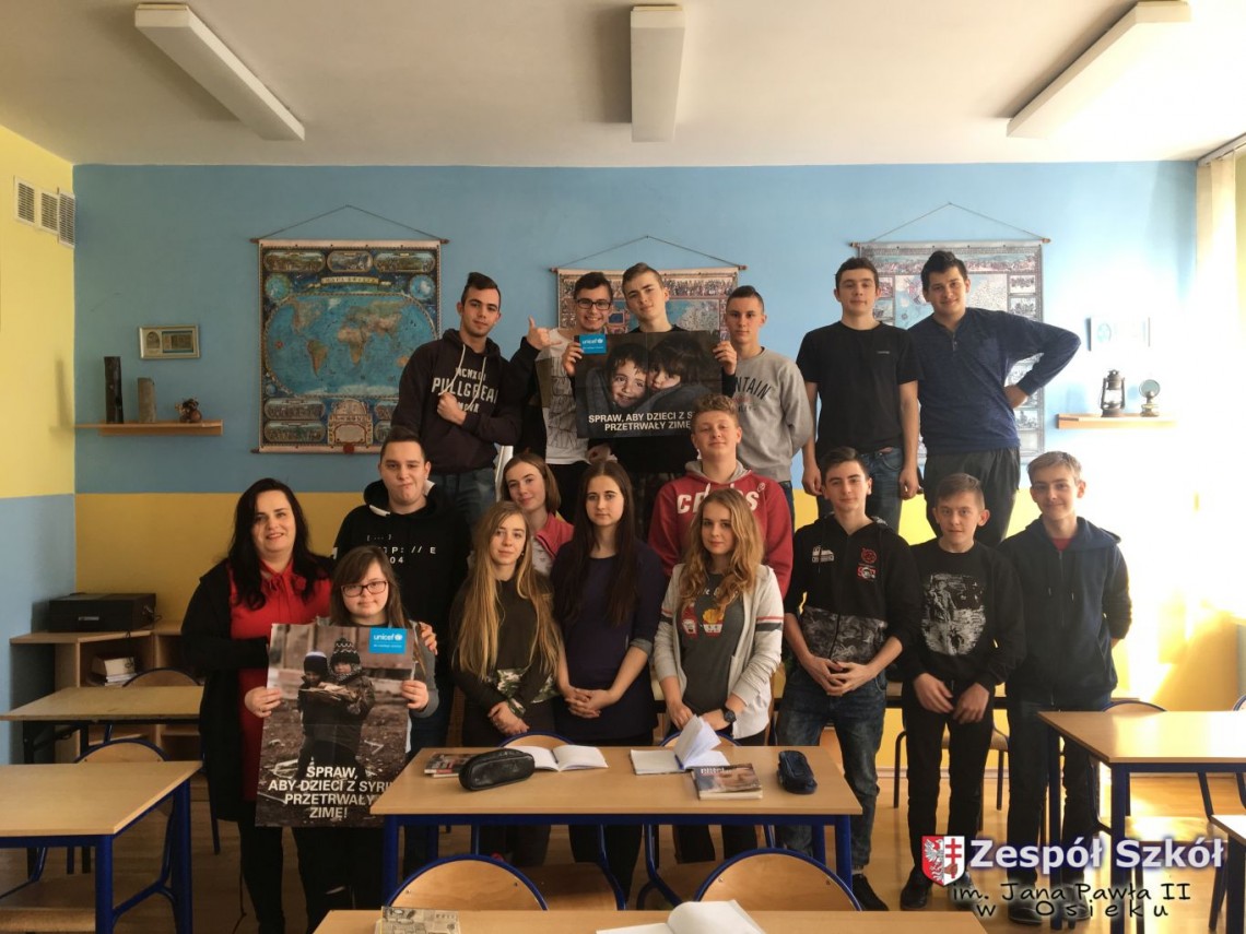 Projekt  „Spraw, aby dzieci z Syrii przetrwały zimę”