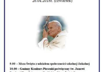 Rocznica Kanonizacji Jana Pawła II