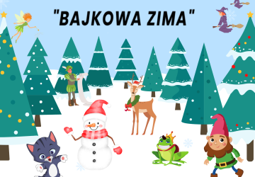 Świetlicowy konkurs „Bajkowa Zima”