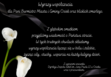 ... wyrazy współczucia