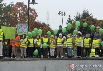 Happening „Świeć przykładem – noś odblaski!”
